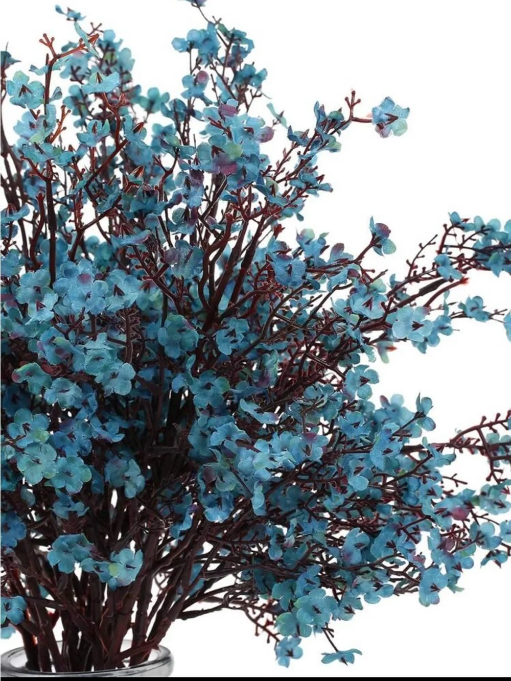 Baby’s Breath Blue Faux Floral Stem Set NEW 🏷️